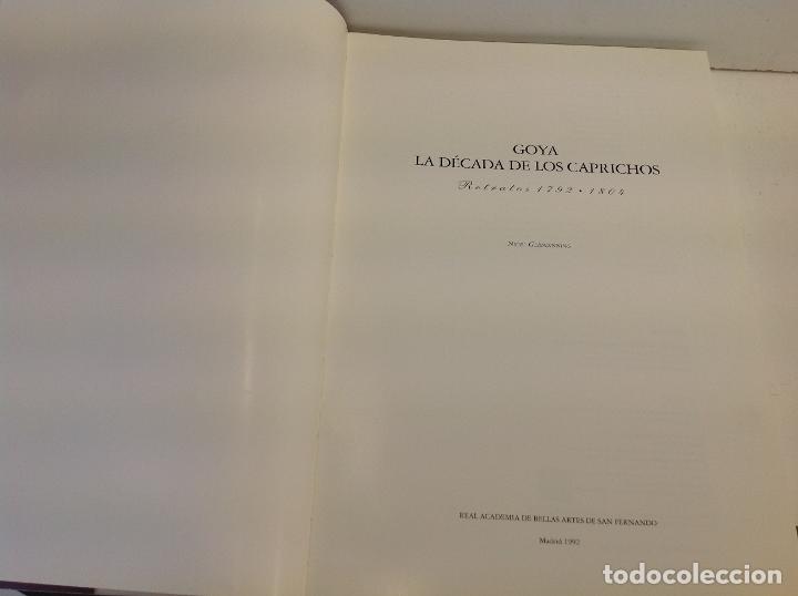 Libros: GOYA LA DECADA DE LOS CAPRICHOS RETRATOS 1792 1804 NIGEL GLENDINNING - Foto 5