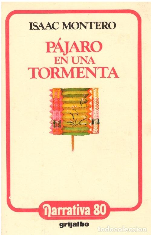 Libros: P&aacute;jaro en una tormenta (primera edici&oacute;n) - Isaac Montero - Foto 1