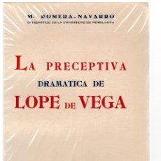 Libros: LA PRECEPTIVA DRAMÁTICA DE LOPE DE VEGA Y OTROS ENSAYOS SOBRE EL FÉNIX - M. ROMERA-NAVARRO