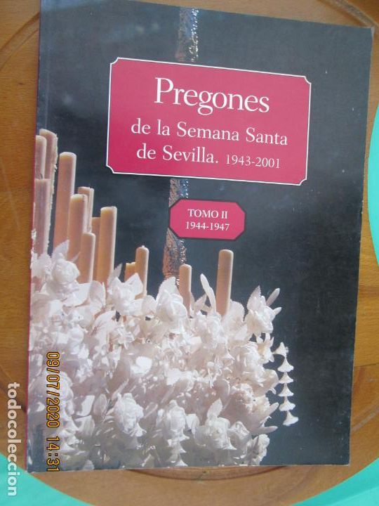 Libros: PREGONES DE LA SEMANA SANTA DE SEVILLA - 1943-2001- TOMO III - 1944-1947
