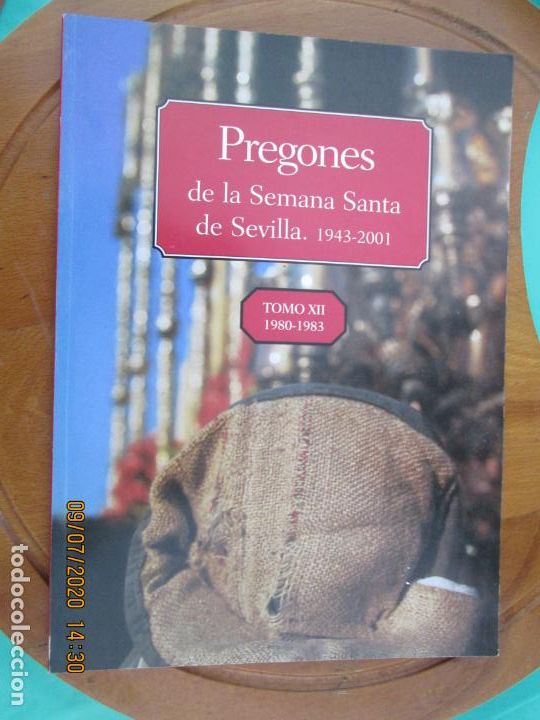 Libros: PREGONES DE LA SEMANA SANTA DE SEVILLA - 1943-2001- TOMO XII - 1980-1983