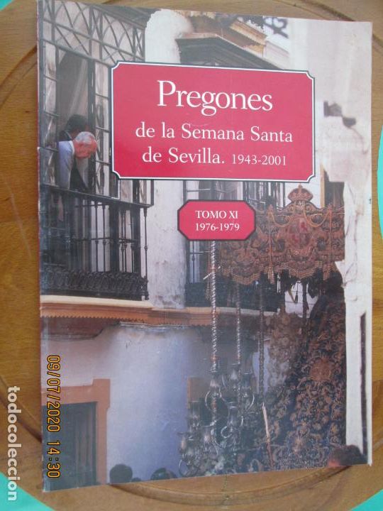 Libros: PREGONES DE LA SEMANA SANTA DE SEVILLA - 1943-2001- TOMO XI - 1976-1979
