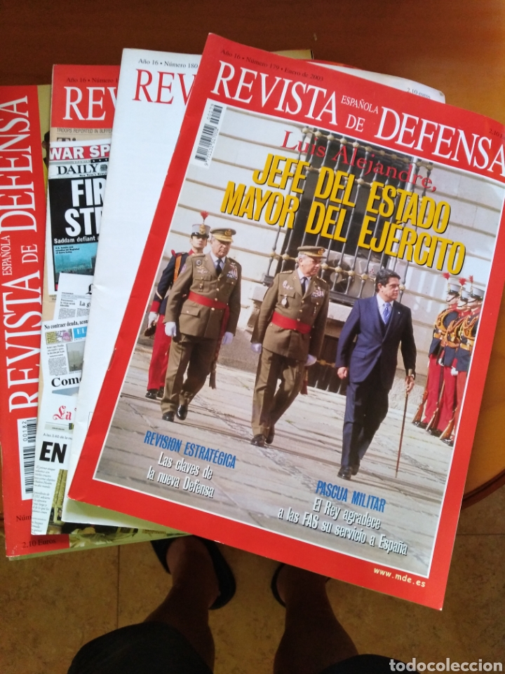 Libros: REVISTA ESPA&Ntilde;OLA DE DEFENSA A&Ntilde;O 2003 - Foto 1