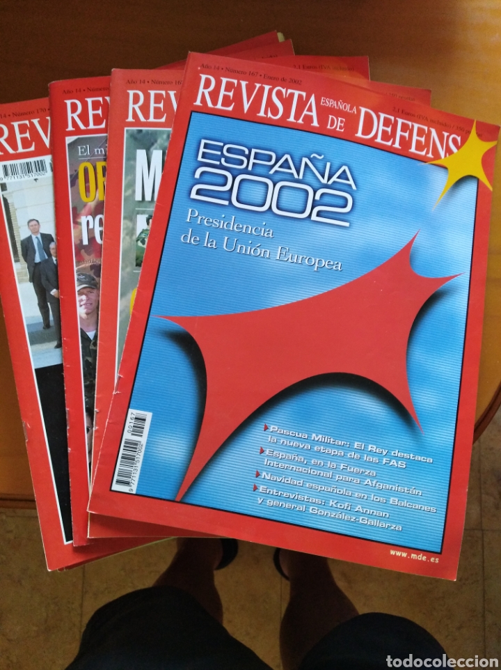 Libros: REVISTA ESPA&Ntilde;OLA DE DEFENSA A&Ntilde;O 2002 - Foto 1