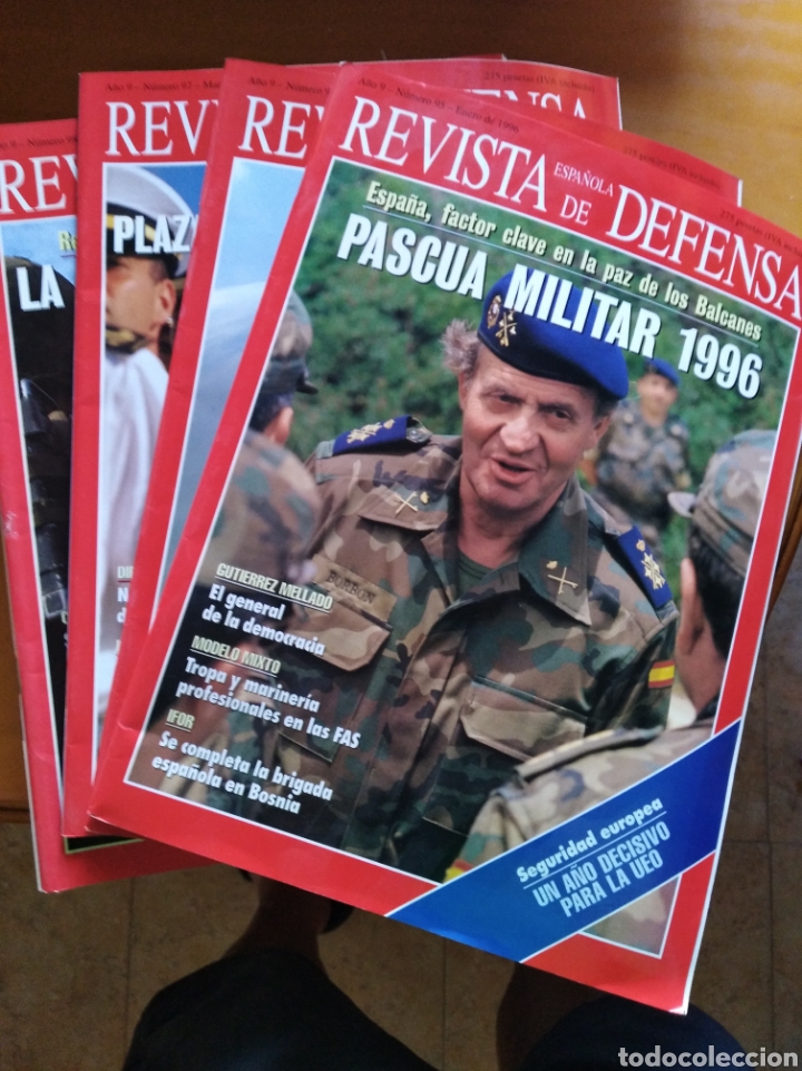 Libros: REVISTA ESPA&Ntilde;OLA DE DEFENSA A&Ntilde;O 1996 - Foto 1