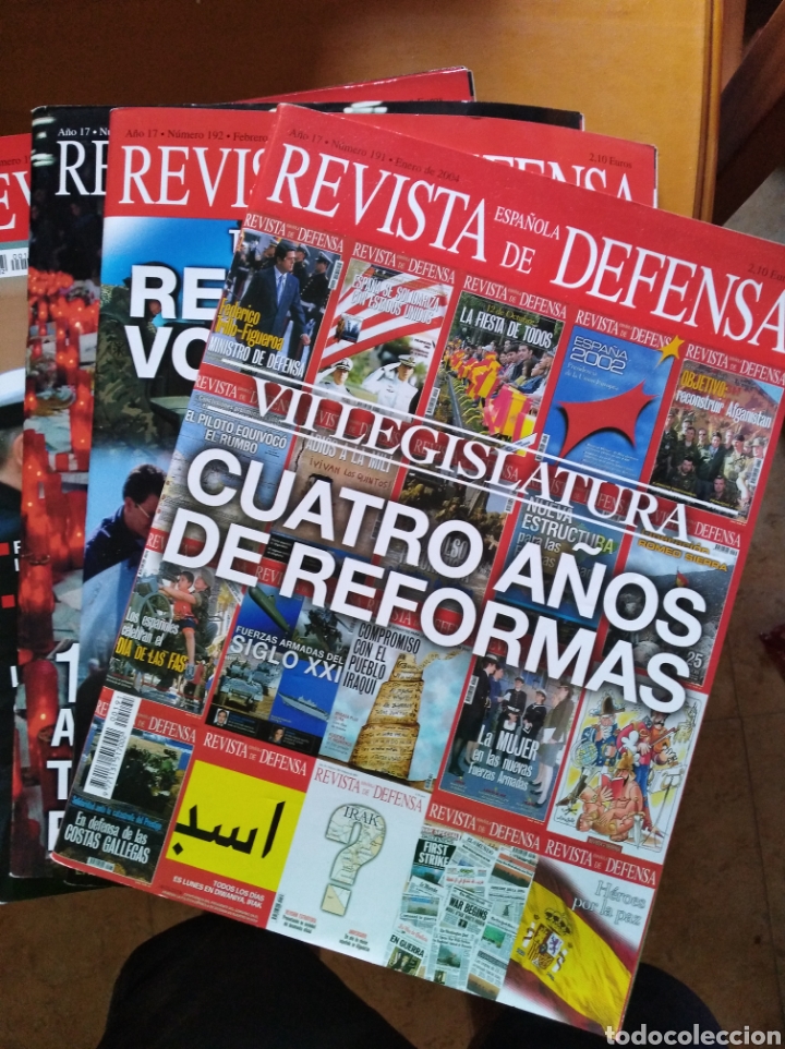 Libros: REVISTA ESPA&Ntilde;OLA DE DEFENSA 2004 COMPLETO - Foto 1