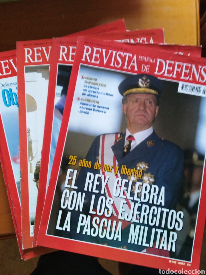 Libros: REVISTA ESPA&Ntilde;OLA DE DEFENSA A&Ntilde;O 2. O01 - Foto 1