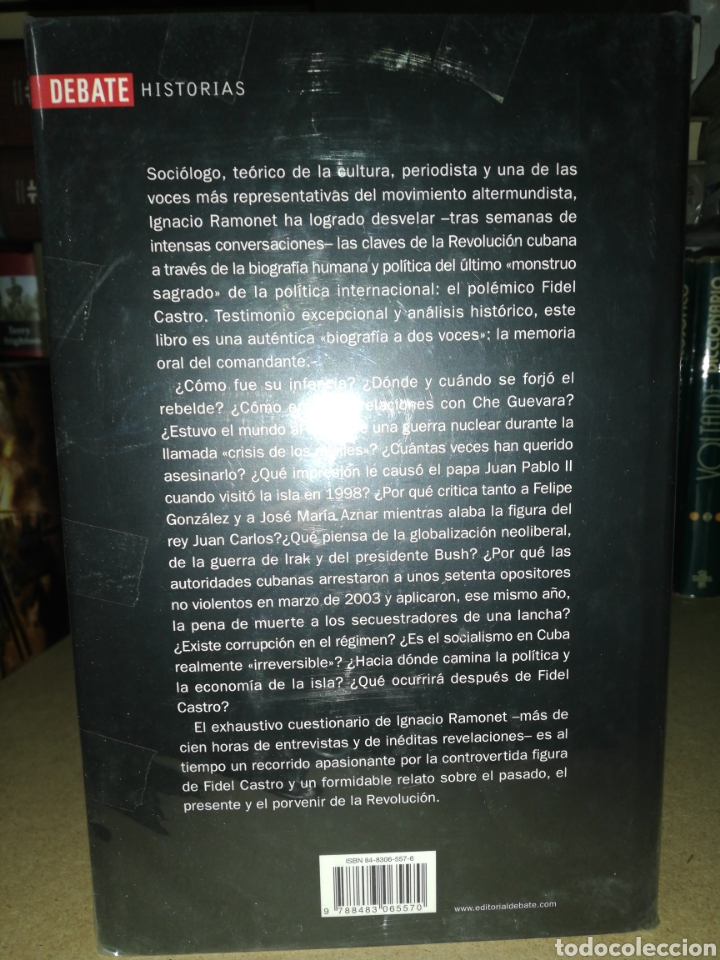 Libros: Fidel Castro, biograf&iacute;a a dos voces, Ignacio Ramonet, devate - Foto 2
