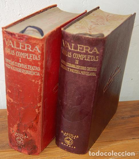 Libros: OBRAS COMPLETAS (2 Tomos) - JUAN VALERA - Foto 1