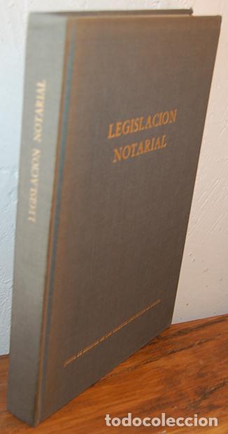 Libros: LEGISLACI&Oacute;N NOTARIAL - Derecho, textos legales, notarios - Foto 1
