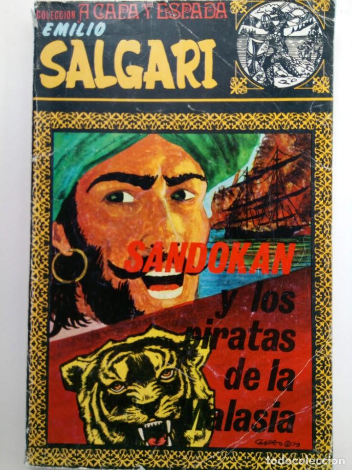 Libros: SANDOKAN Y LOS PIRATAS DE LA MALASIA - EMILIO SALGARI - Foto 1
