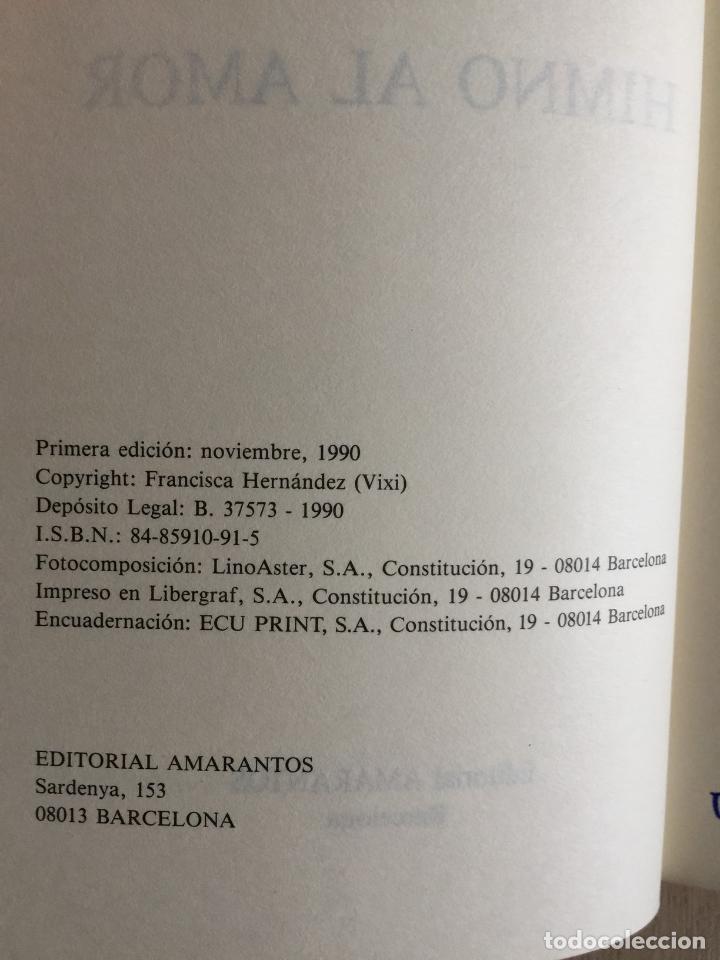Libros: Himno al amor - Francisca Hern&aacute;ndez - Foto 2