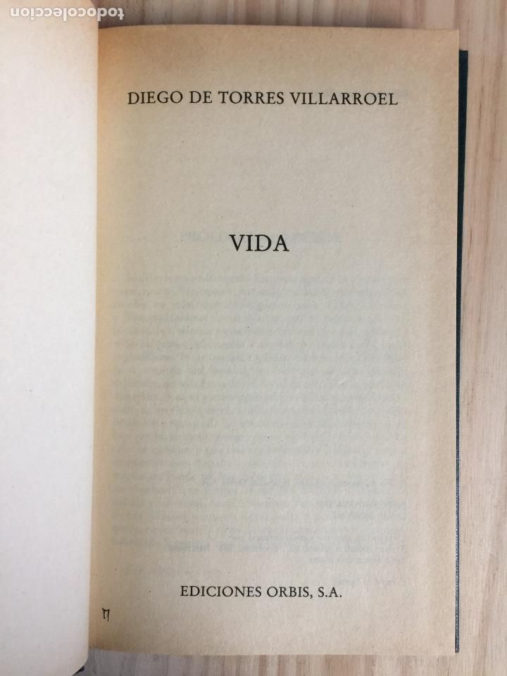 Libros: Vida - Diego de Torres Villarroel - Foto 3
