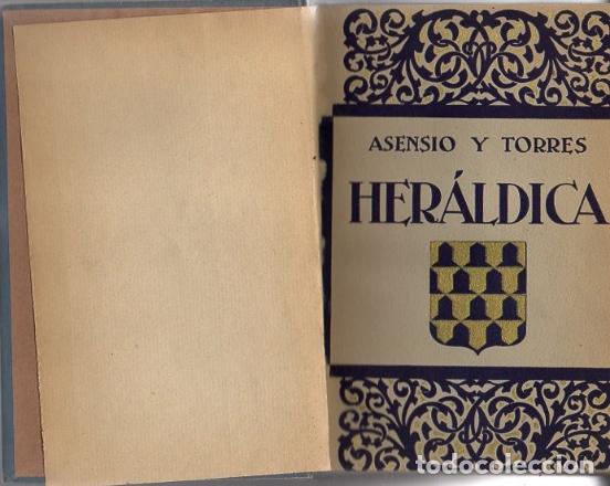 Libros: HERALDICA. - ASENSIO Y TORRES. - Foto 1