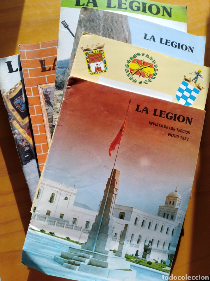 Libros: 12 revistas LE LEGION A&Ntilde;O 1987 completo
