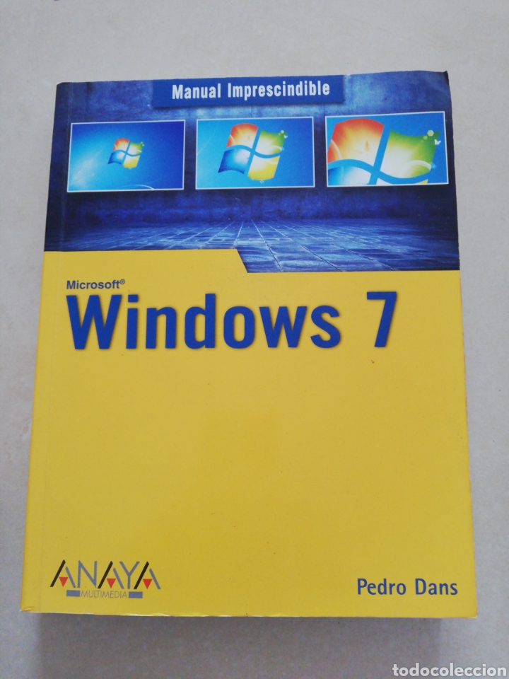 Libros: Manual imprescindible, Microsoft windows 7,editorial Anaya pedro Dans - Foto 1