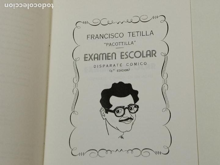 Libros: EXAMEN ESCOLAR DISPARATE C&Oacute;MICO / BIBLIOTECA ELDENSE / VIVIR EN ELDA FACSIMIL - Foto 2