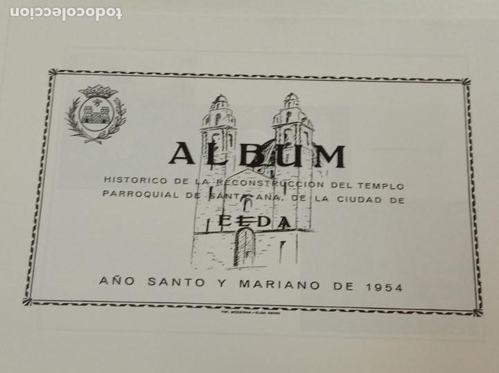 Libros: &Aacute;LBUM HIST&Oacute;RICO DE LA RECONSTRUCCI&Oacute;N DEL TEMPLO / BIBLIOTECA ELDENSE / VIVIR EN ELDA FACSIMIL - Foto 2