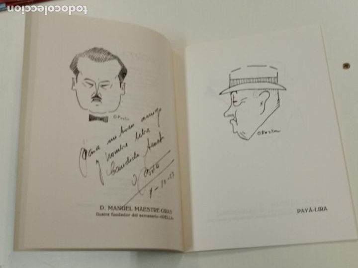 Libros: CARICATURAS DE &Oacute;SCAR PORTA / BIBLIOTECA ELDENSE / VIVIR EN ELDA FACSIMIL - Foto 3