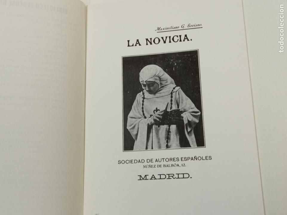Libros: LA NOVICIA / BIBLIOTECA ELDENSE / VIVIR EN ELDA FACSIMIL - Foto 2
