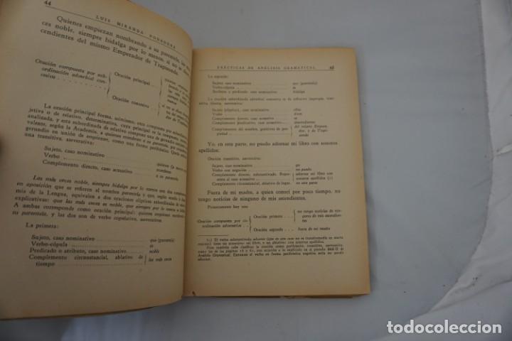 Libros: 20A - PRACTICAS DE ANALISIS GRAMATICAL X EDICION PARA OPOSICIONES - LUIS MIRANDA PODADERA / MADRID - Foto 4