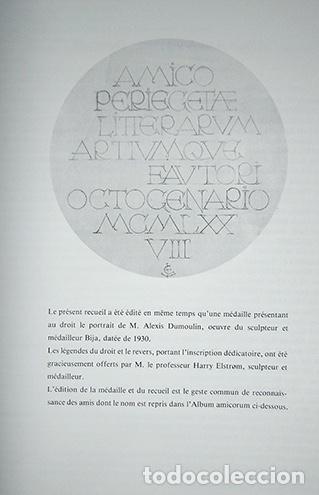 Libros: Album amicorum Alexis Dumoulin. Evasion. Louvain, 1978 - Foto 3