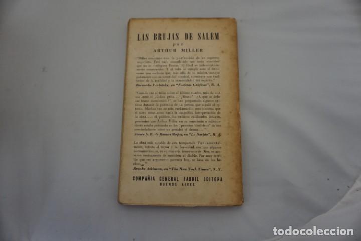 Libros: 21B - LAS BRUJAS DE SALEM - ARTHUR MILLER / FABRIL - Foto 5