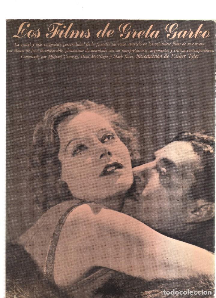 Libros: LOS FILMS DE GRETA GARBO MICHAEL CONWAY - Foto 1