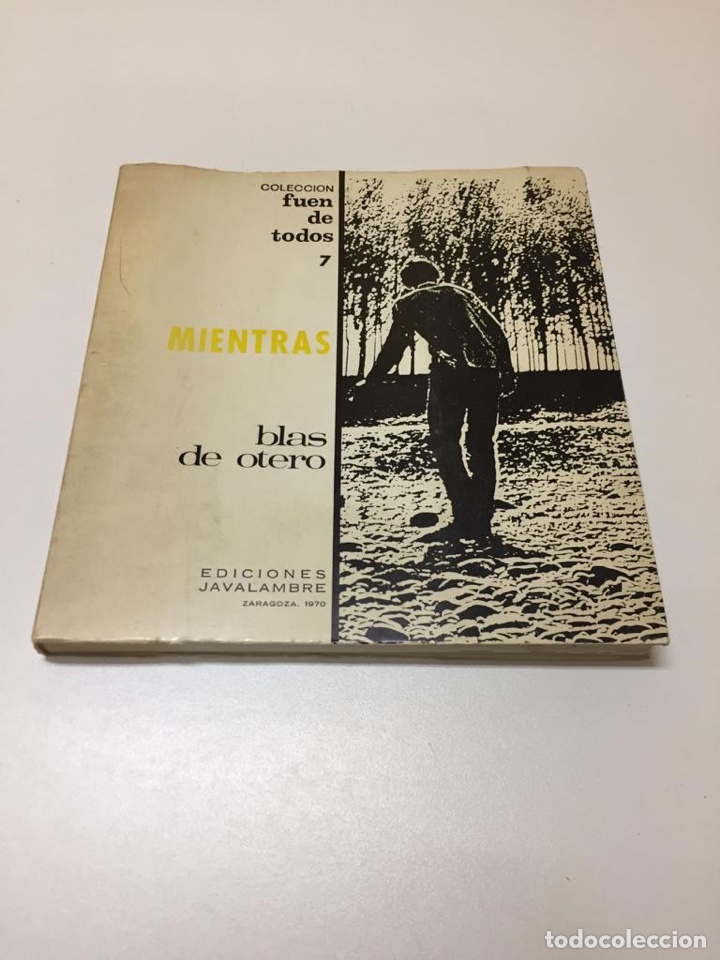 Libros: Mientras Blas de Otero 1970 - Foto 1