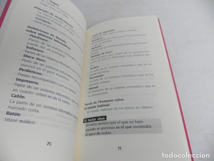 Libros: LA LEY DE MURPHY DEL 2000(ARTHUR BLOCH) TEMAS DE HOY - 1999 - Foto 4