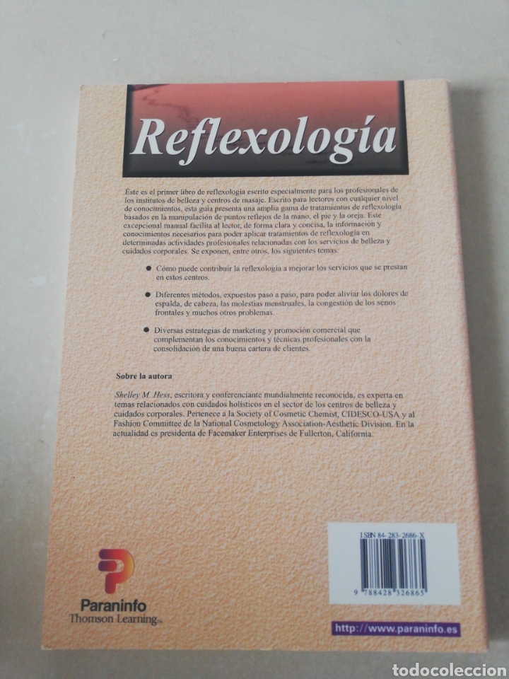 Libros: Reflexologia, Shelley Hess, Paraninfo Thompson Learning - Foto 2
