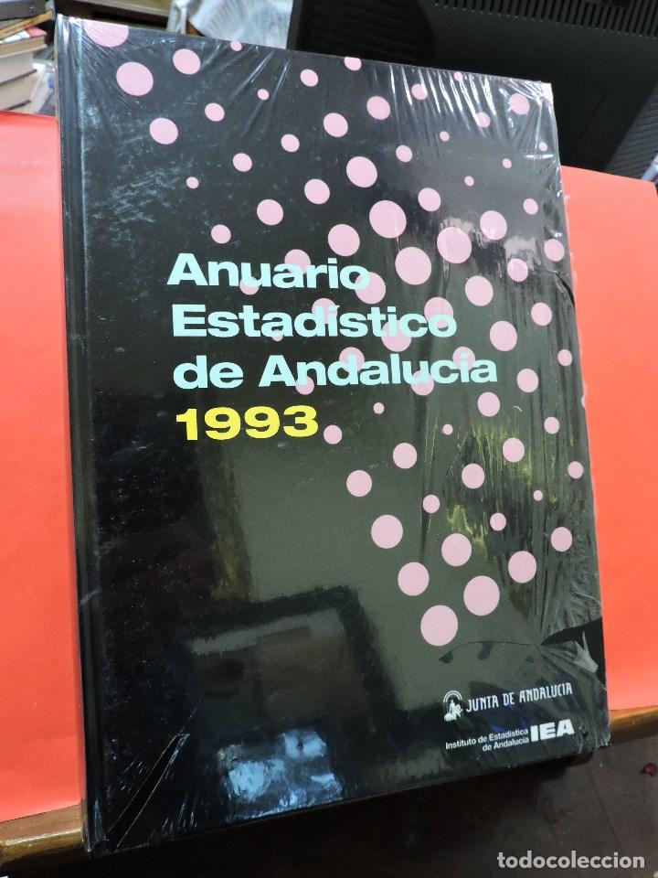 Libros: Anuario Estad&iacute;stico de Andaluc&iacute;a 1993. Edita el Instituto de Estad&iacute;stica de Andaluc&iacute;a.