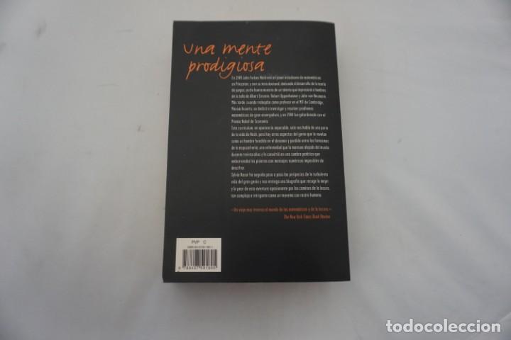 Libros: 4E- UNA MENTE PRODIGIOSA - SYLVIA NASAR / DEBOLSILLO - Foto 5