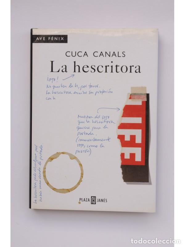 Libros: La hescritora - CANAL, Cuca - Foto 1