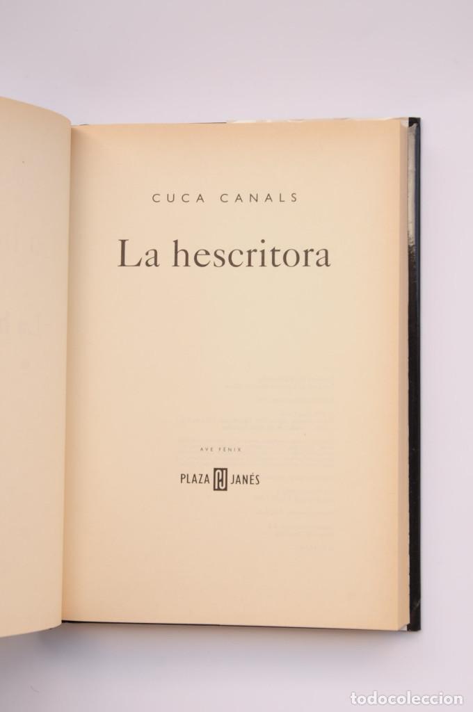 Libros: La hescritora - CANAL, Cuca - Foto 3