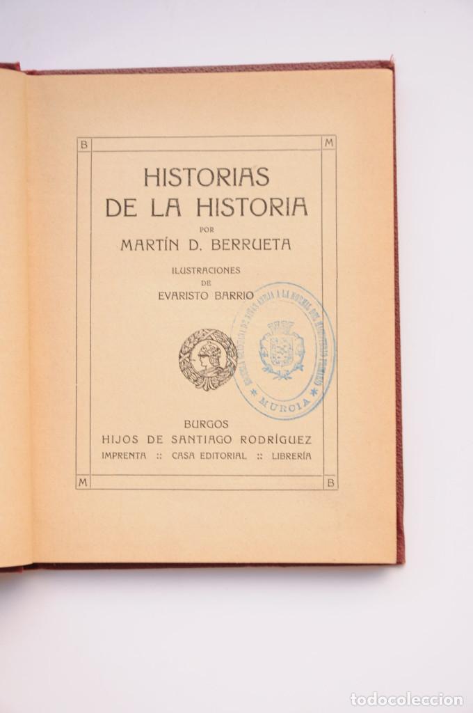 Libros: Historias de la historia - BERRUETA, Mart&iacute;n M. - Foto 2