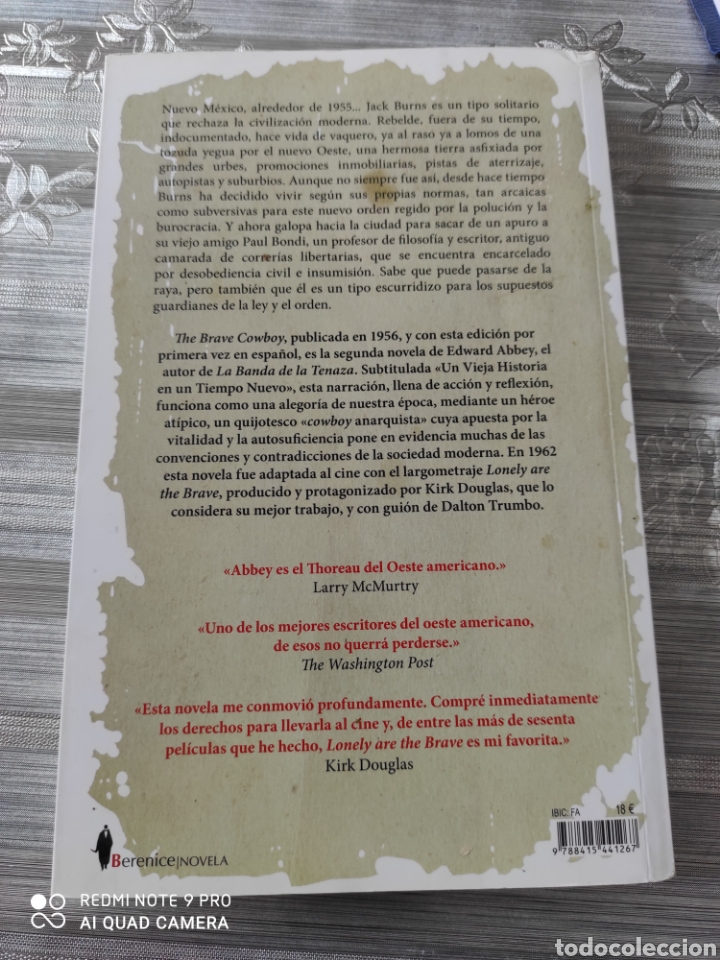 Libros: El vaquero indomable. Edward Abbey - Foto 2
