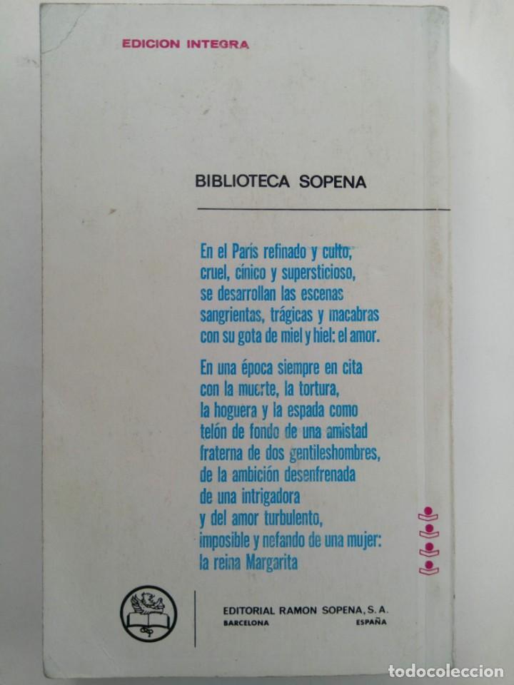 Libros: LA REINA MARGARITA - ALEJANDRO DUMAS - Foto 2