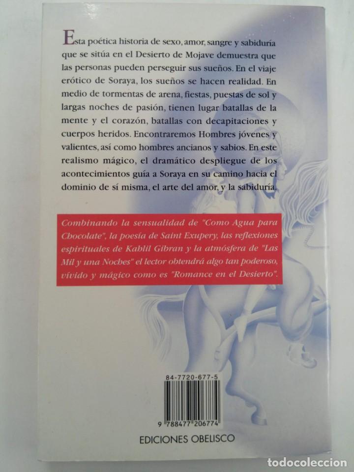 Libros: ROMANCE EN EL DESIERTO - SILVANA BATISTA - EDICIONES OBELISCO - Foto 2