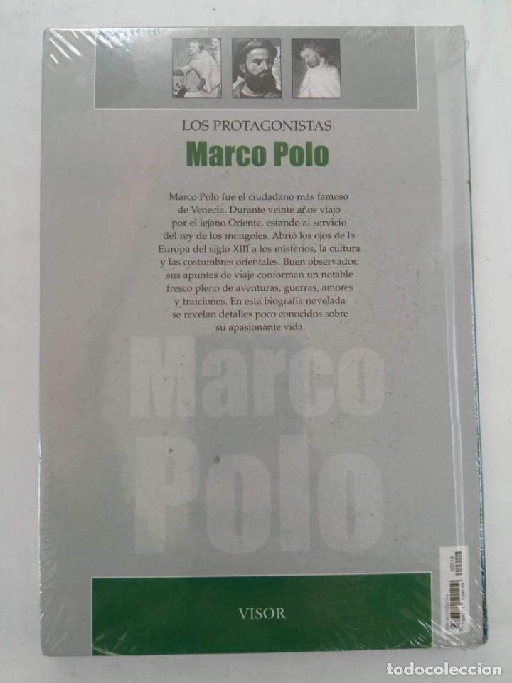 Libros: MARCO POLO - LOS PROTAGONISTAS - VISOR (NUEVO PRECINTADO) - Foto 2