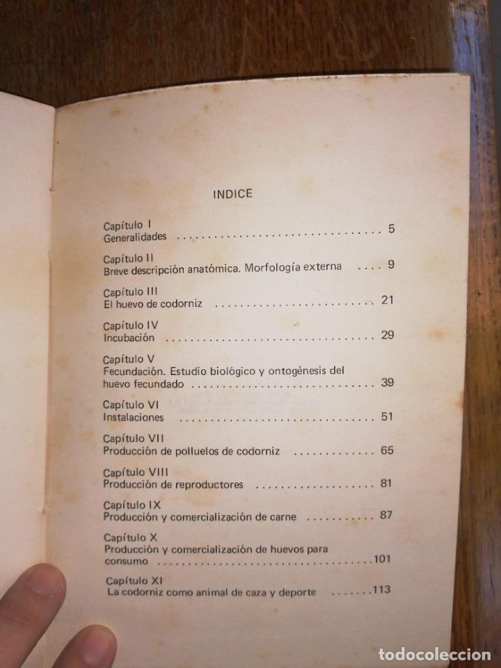 Libros: CR&Iacute;A DE LA CODORNIZ. E. BISSONI. - Foto 4