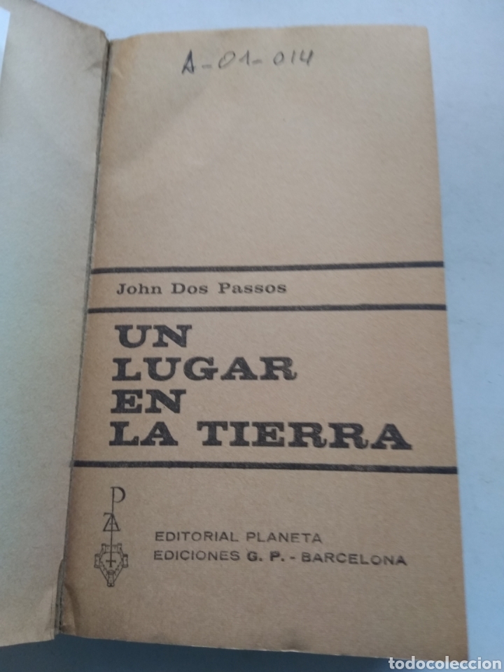 Libros: UN LUGAR EN LA TIERRA/JOHN DOS PASSOS - Foto 2