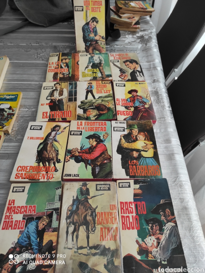 Libros: Lote bronco Cid. Novela oeste - Foto 1