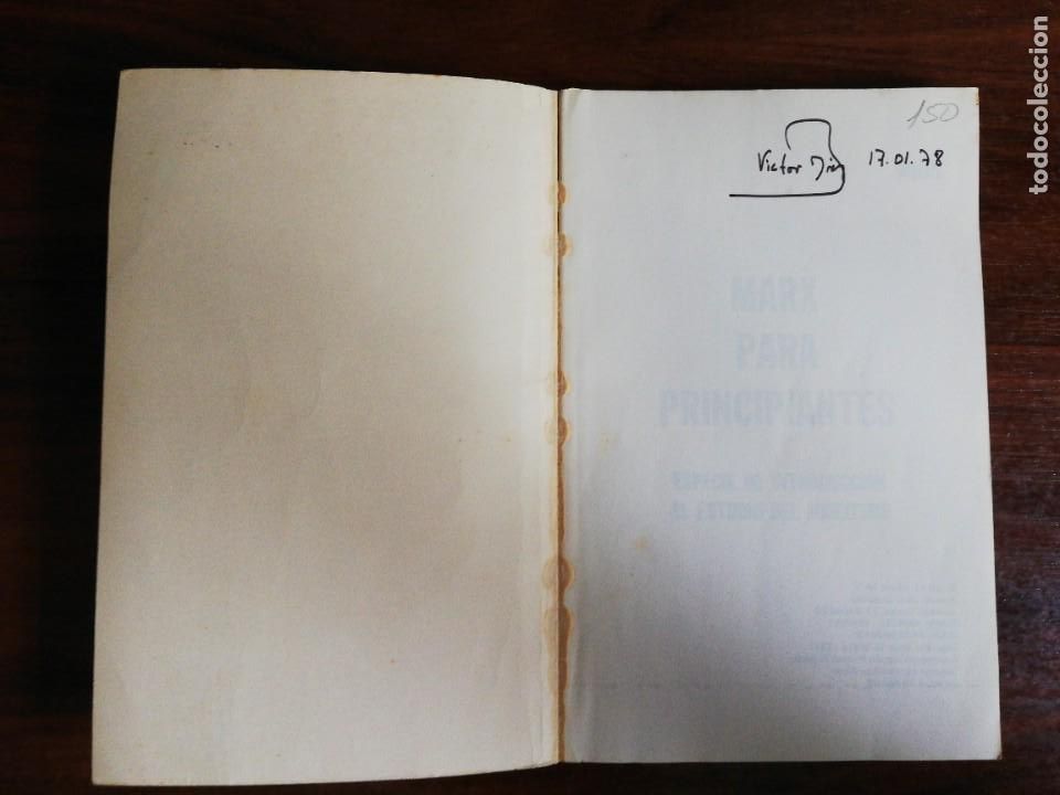 Libros: MARX PARA PRINCIPIANTES. RIUS. 1977 - Foto 2