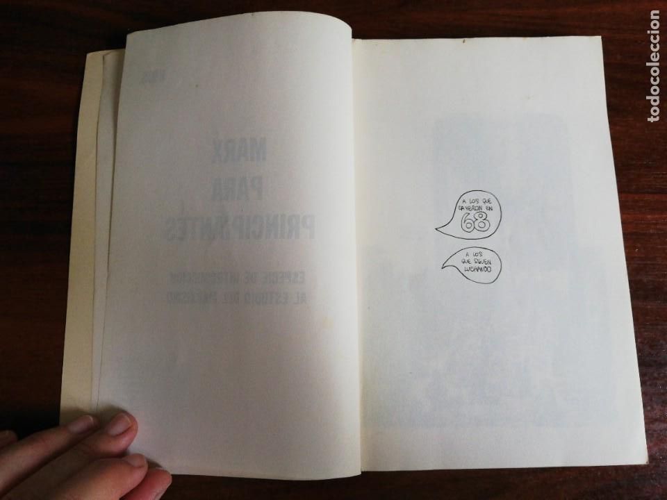 Libros: MARX PARA PRINCIPIANTES. RIUS. 1977 - Foto 4