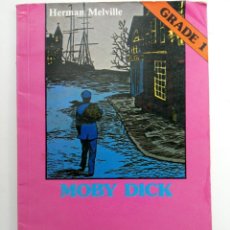 Livres: MOBY DICK - HERMAN MELVILLE - GRADE 1 - ALHAMBRA (CÓMIC EN INGLÉS). Lote 218227163