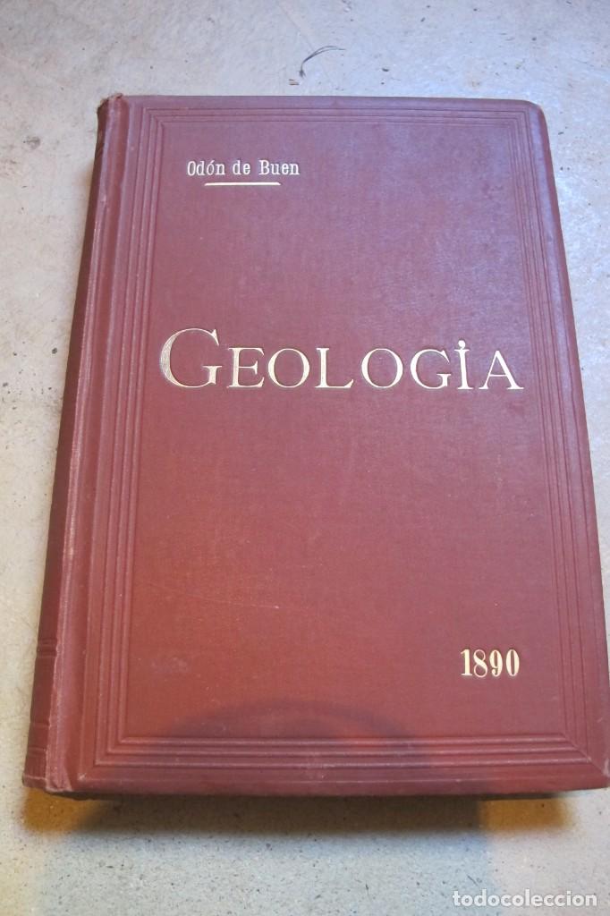 Libros: TRATADO ELEMENTAL DE GEOLOGIA. ODON DE BUEN. 1890 - Foto 1
