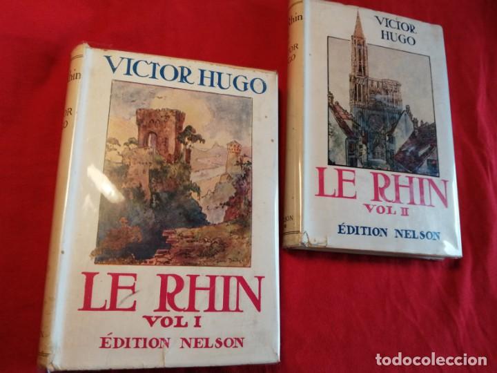 Libros: LE RHIN (Victor Hugo) Volumen 1 y 2 - Foto 1