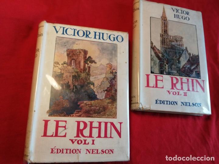 Libros: LE RHIN (Victor Hugo) Volumen 1 y 2 - Foto 2