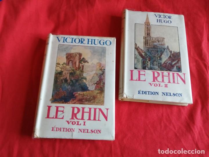 Libros: LE RHIN (Victor Hugo) Volumen 1 y 2 - Foto 4